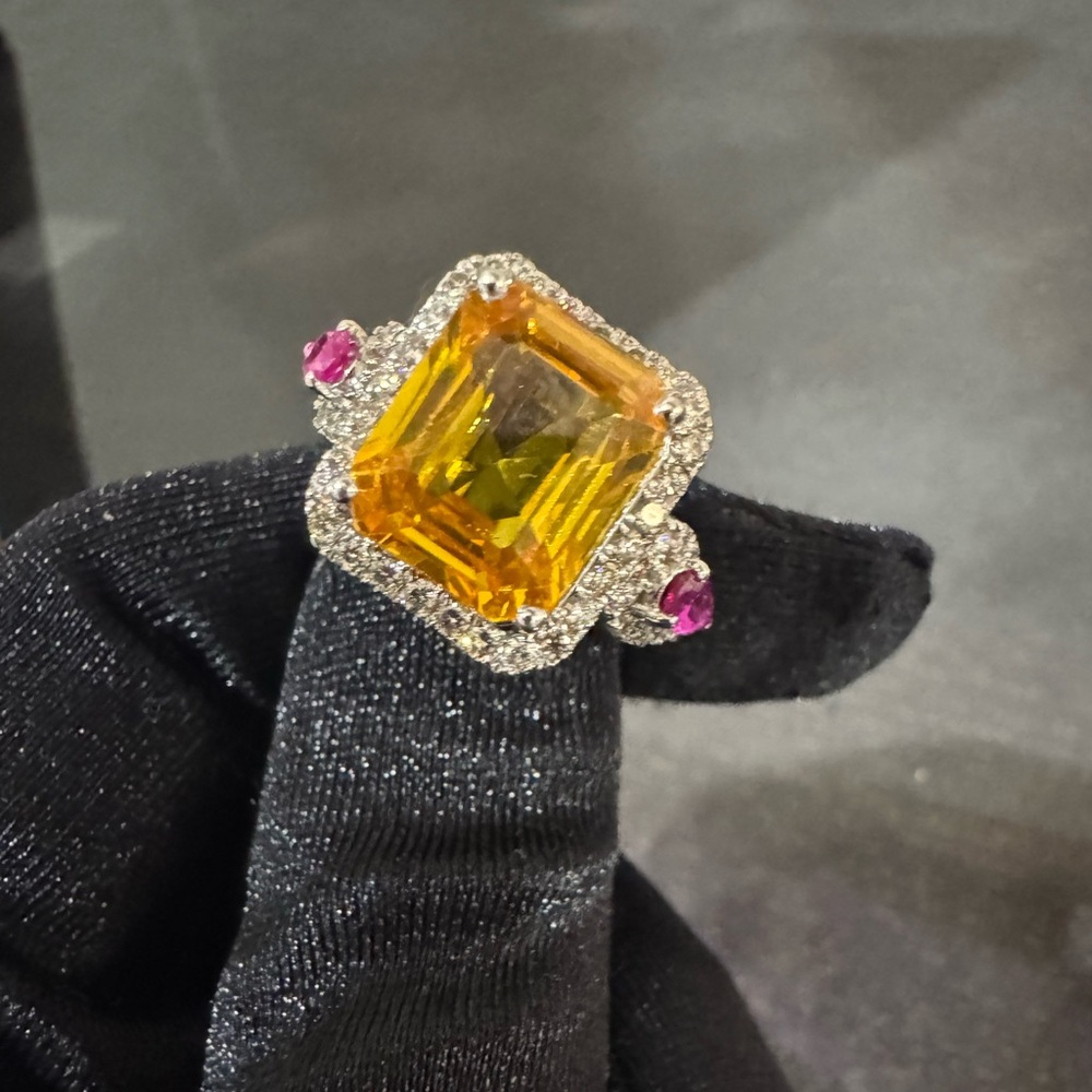 14k diamond ring